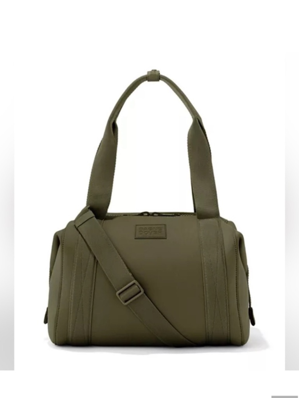 Dagne Dover Landon Medium Carry-all Duffle Dark Moss